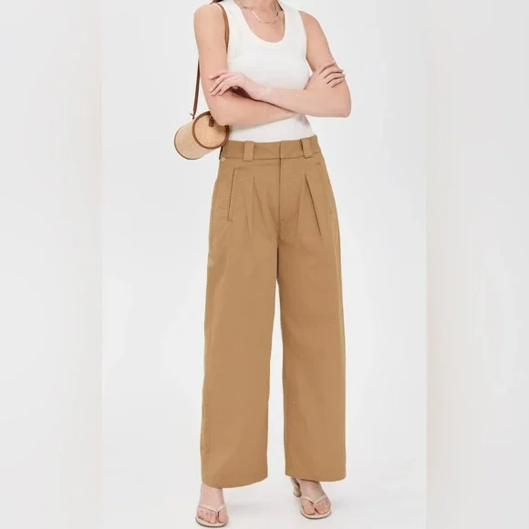 New with tags! Citizens Tan Wide-Leg Pants - Picture 1 of 6
